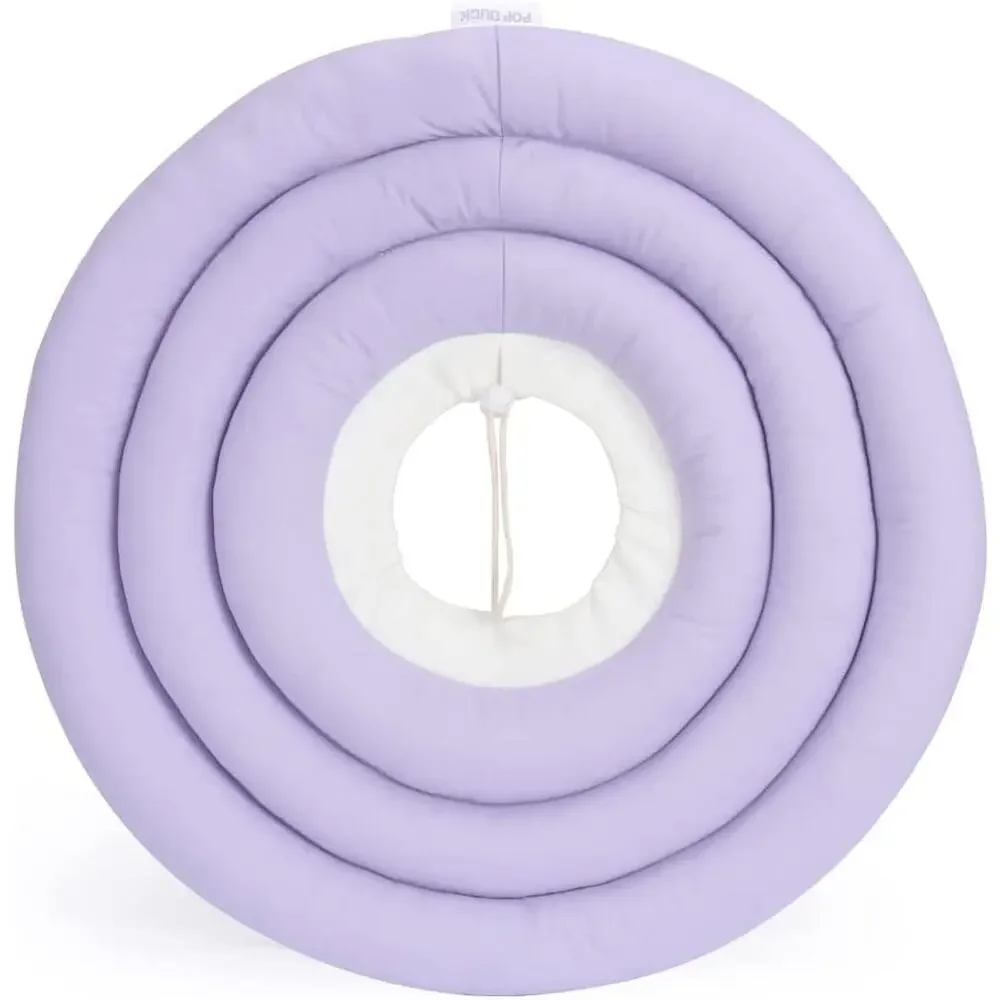 POP DUCK Dog Cone – XL Purple Soft Recovery Collar, Alternative After Surgery
